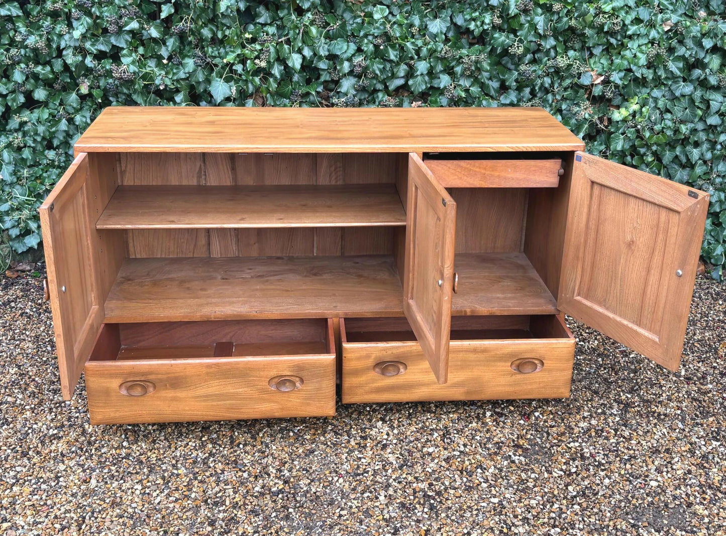 Vintage Ercol Windsor Model 468 Sideboard