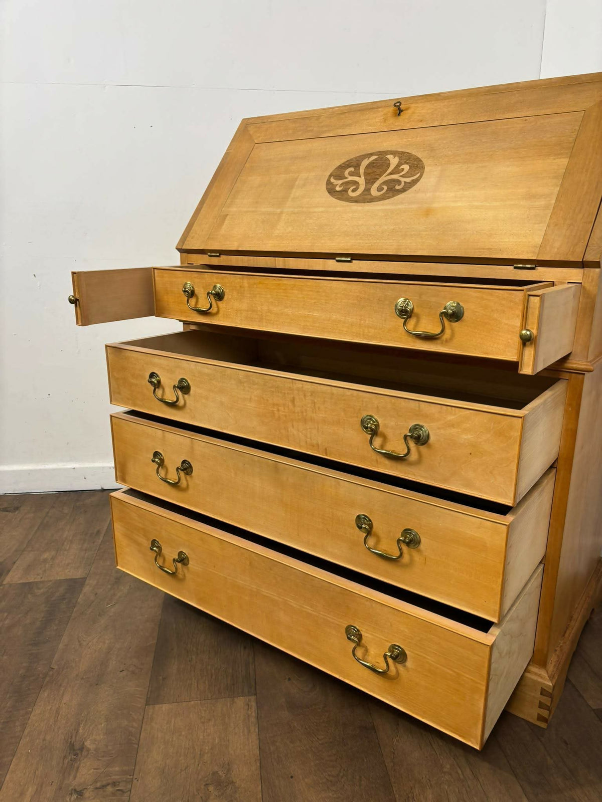 Hand Made Blonde Maple Bureau
