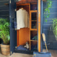 Wardrobe, Armoire, Coat Cupboard, Hall Robe, Hallway Storage, 1960s Mid Century.