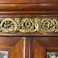 Antique French Louis XV Style Mirrored Armoire