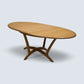 Winsor Stockholm WN218 Oak Oval Extending Dining Table FREE UK Delivery