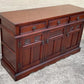 A WOOD BROTHERS OLD CHARM TUDOR BROWN CARVED OAK SIDEBOARD / DRESSER BASE / CUPBOARD / CABINET.