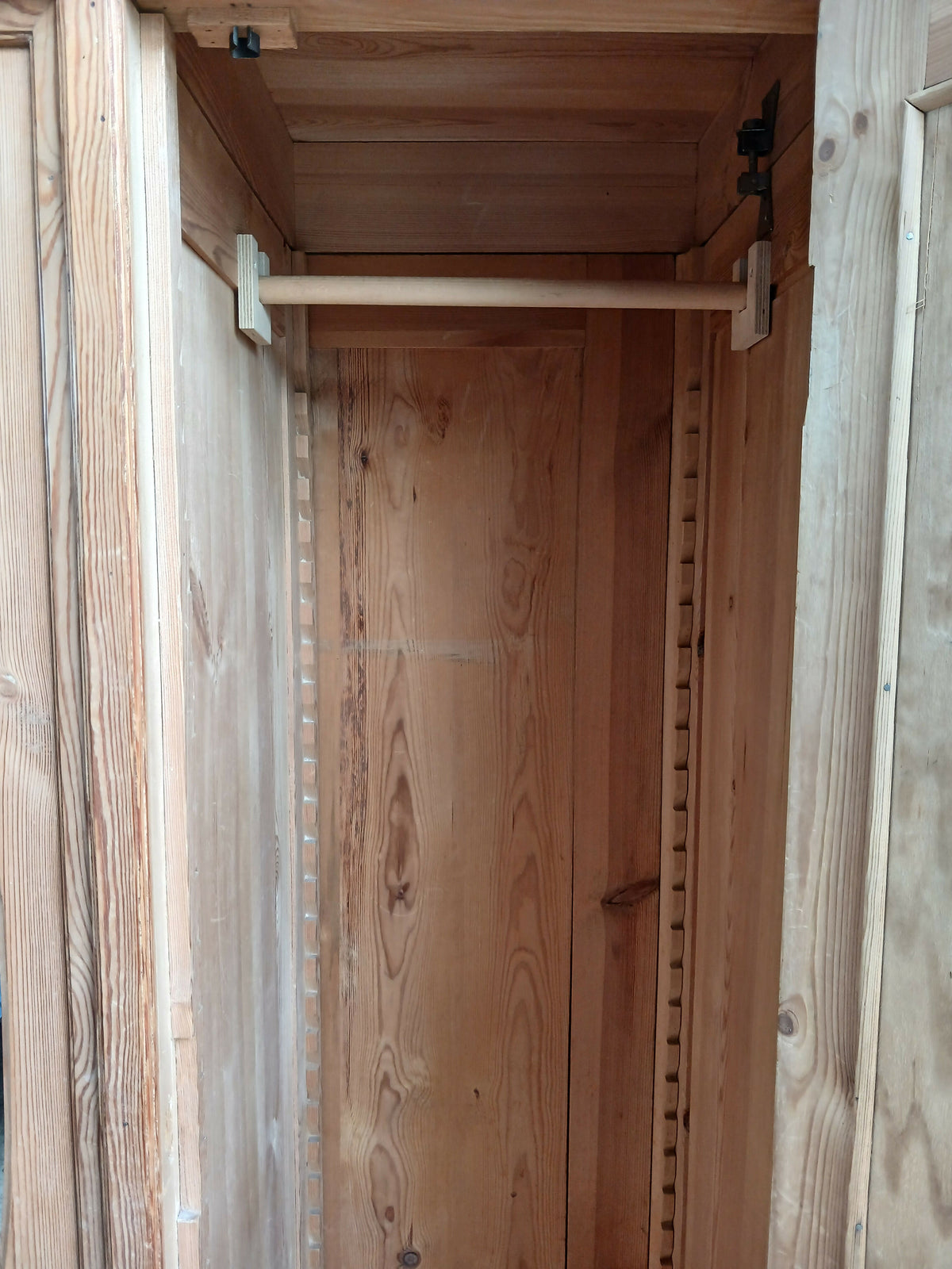Antique Continental Pine Wardrobe