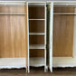 Wardrobe Vintage French Shabby Chic Five Door Carved Armoire Cabinet LOT 6121
