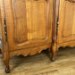 Wardrobe Vintage French Louis XVI Style Oak Four Door Carved Armoire LOT 6504