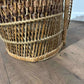 Vintage Wicker Bedroom Chair with Cushion