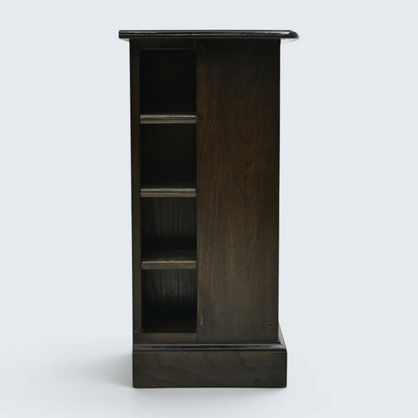 Ercol CD DVD Storage Cabinet Shelving Adjustable Shelves Dark FREE UK Delivery