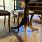 Regency Style Mahogany Twin Pedestal Table with Eight Chairscv