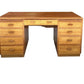 Mid century Teak vintage pedestal desk Oxford University