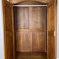 Wardrobe Antique French Style Oak Two Door Storage Carved Armoire LOT 6510