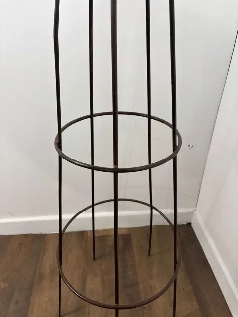 Large Rustic Steel Garden Obelisk