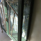 Art Deco Green & Champagne Display Cabinet