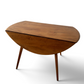 Vintage Ercol Blonde Elm Drop Leaf Dining Table