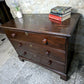 Georgian Mahogany Chest of Drawers - 3 Drawers