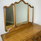 Dressing Table with Mirror Vintage French Oak Louis Vanity Table Makeup LOT 6320