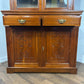 Edwardian Mahogany Glazed Bookcase