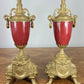 Lancini Imperial Ormolu Porcelain Gilt Brass Mantle Clock LOT 4638