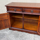 A WOOD BROTHERS OLD CHARM TUDOR BROWN CARVED OAK SIDEBOARD / DRESSER BASE / CUPBOARD / CABINET.