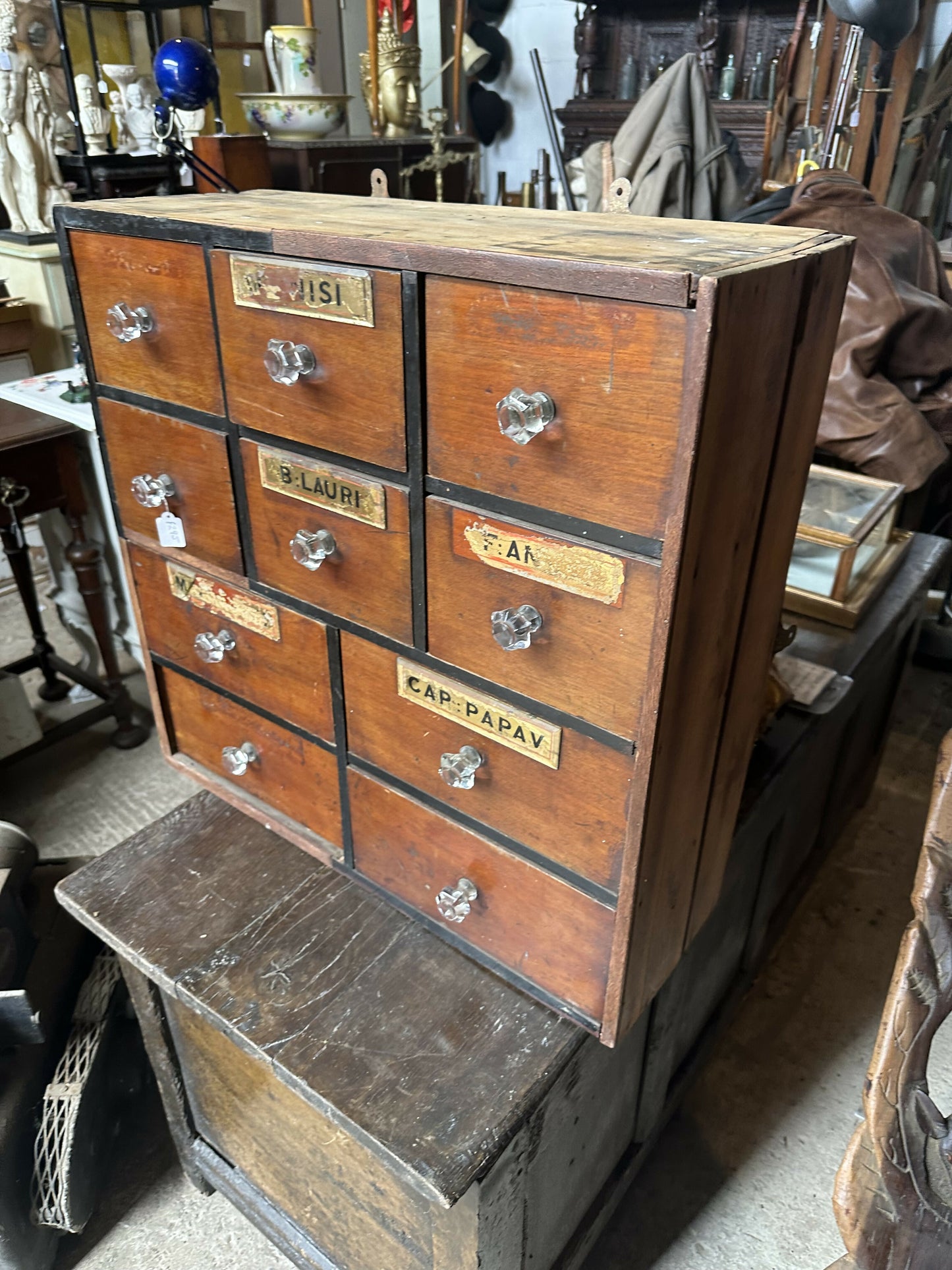 Vintage Merchants Chest of Drawers