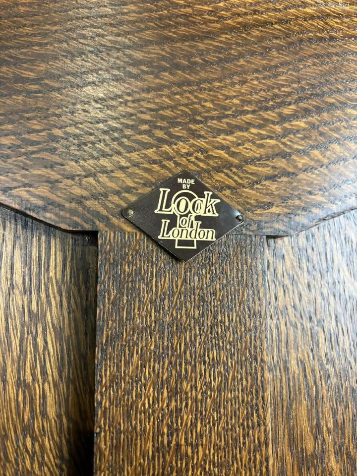 Vintage Oak Priory Style Double Wardrobe by Locks of London