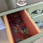 Professionally Upcycled 9-Drawer Captain's Chest – Sage Green & Dark Wood
