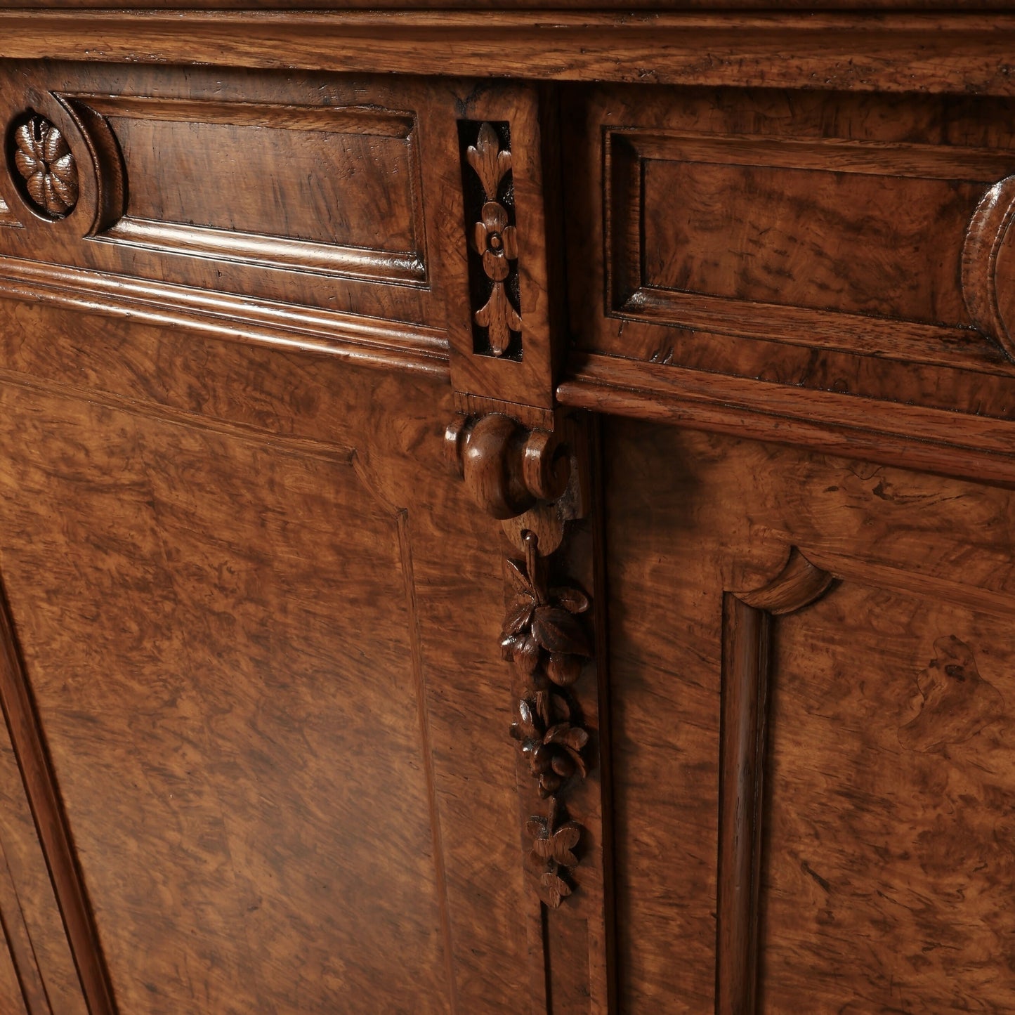 Victorian Pollard Oak Art Deco Sideboard
