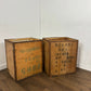 Pair of Vintage Kenyan Tea Shipping Chests / Boxes
