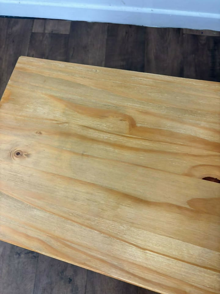 Mexican Pine Three Drawer Bedside Chest