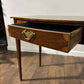 Edwardian Inlaid Mahogany Serpentine Front Side Table