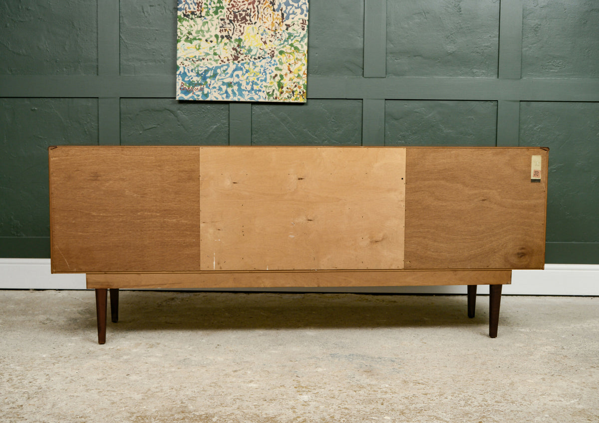 Mid Century Long John Sideboard with Drinks Cupboard