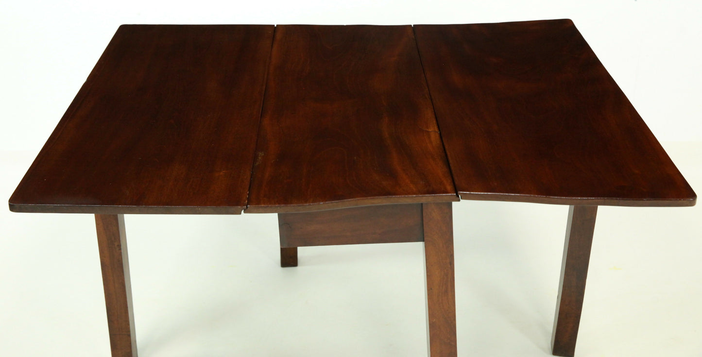 Unique Antique Drop Leaf Dining Table Mahogany Wonky FREE Nationwide Delivery