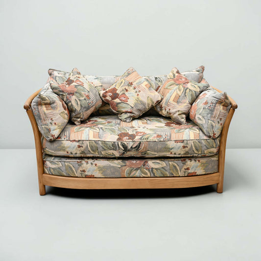 Ercol Renaissance 2str Sofa Low Back Settee Light Frame 2 Seater FREE Delivery*
