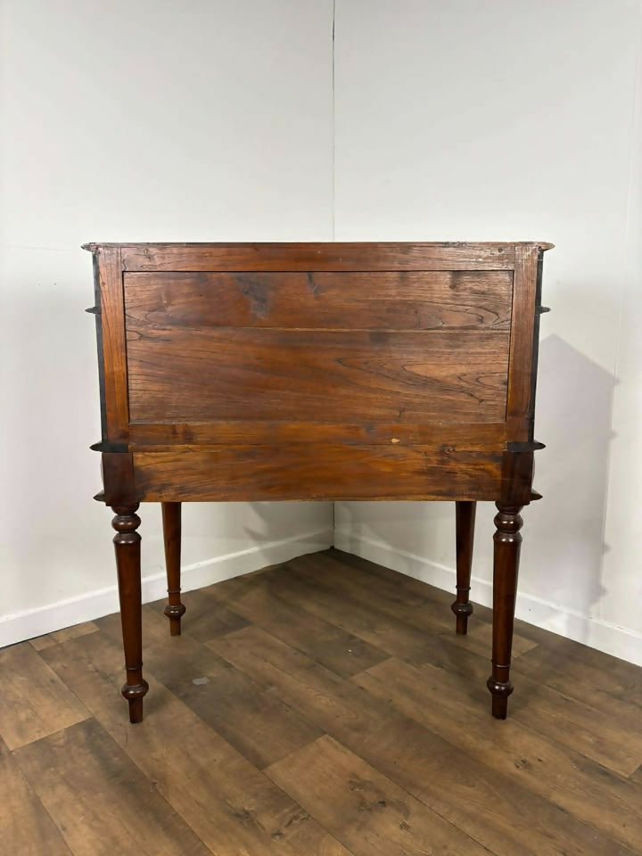 Reproduction Oak Cylinder Topped Desk / Bureau