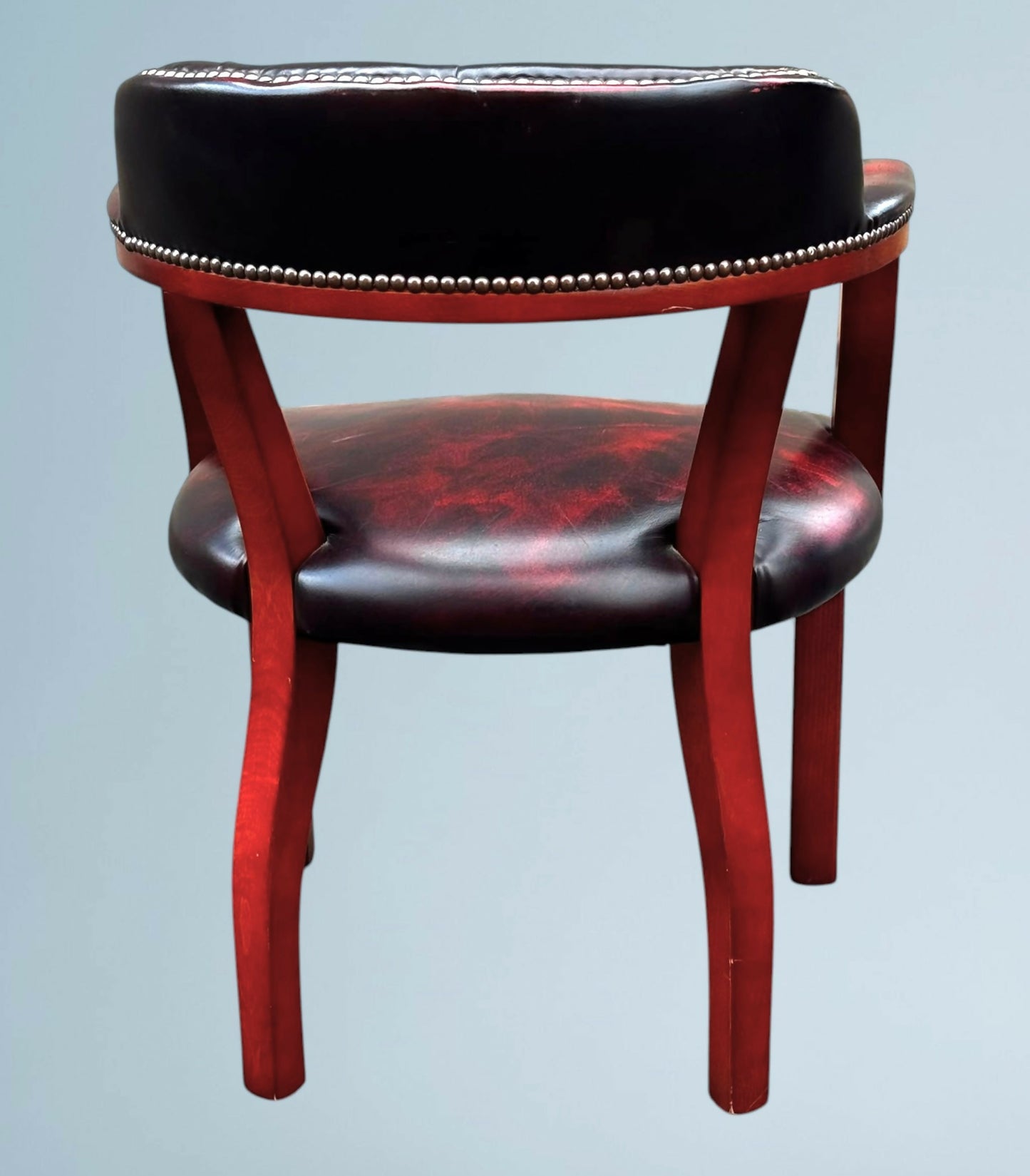 Leather Chesterfield Office Chair / Court Chair