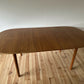 Mid Century Teak Dining Table Extending Vintage Retro Table