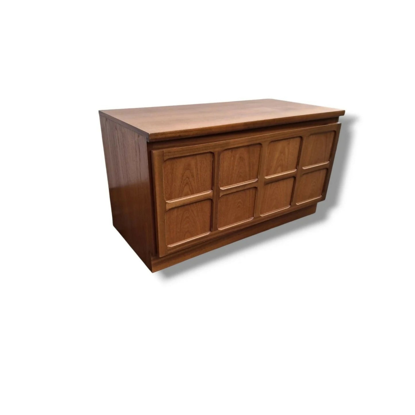 Vintage Nathan Drop-Front Wall Cabinet / Drinks or Desk Unit