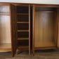 Wardrobe Vintage French Louis XVI Style Five Door Carved Armoire LOT 6009