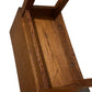 Vintage Art Deco period Oak book and magazine rack