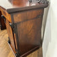 Victorian Mahogany Pedestal Sideboard with Carved Gallery Back