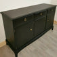 Black Vintage Stag Sideboard