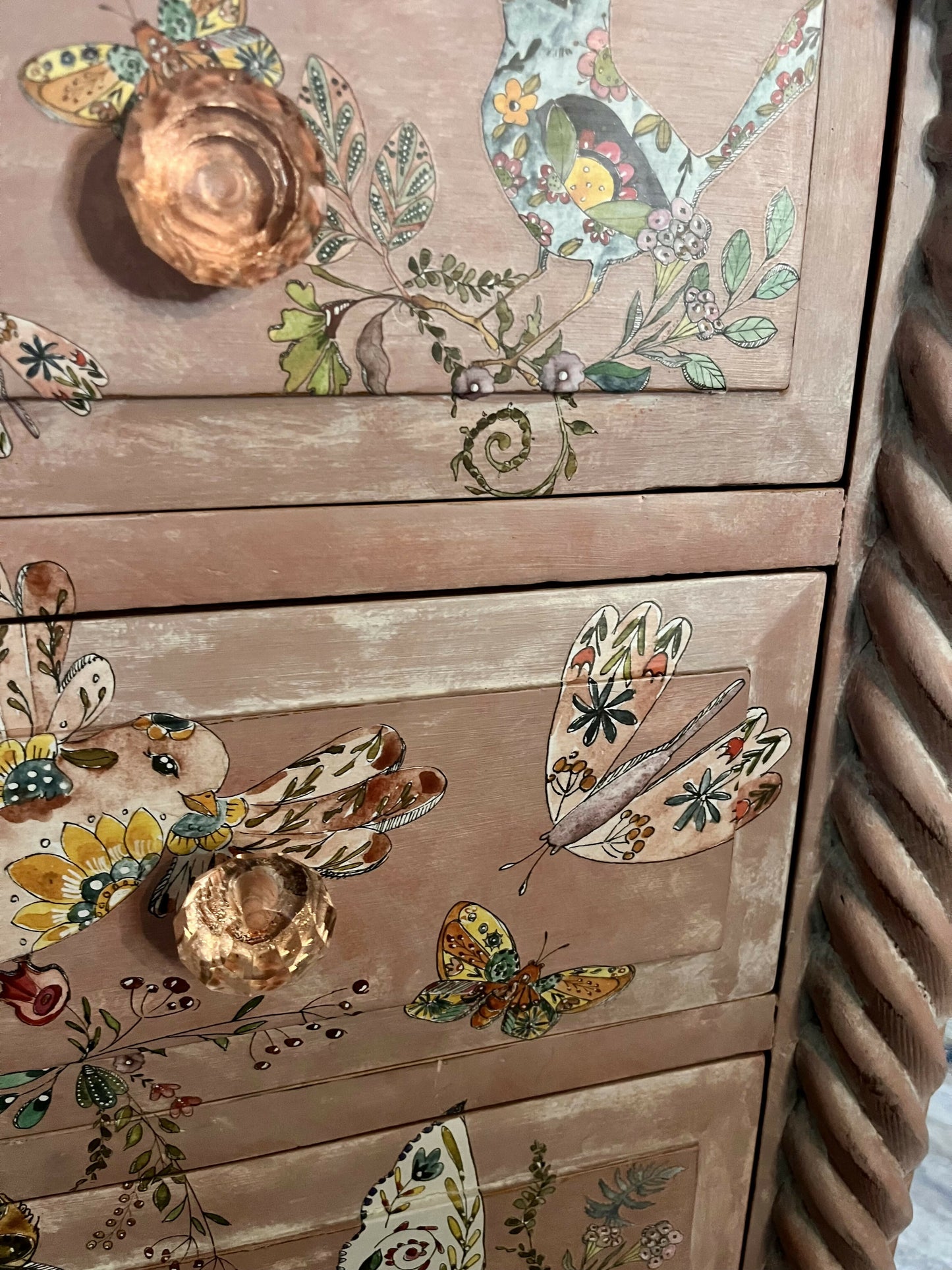 Painted Desk/Dressing Table