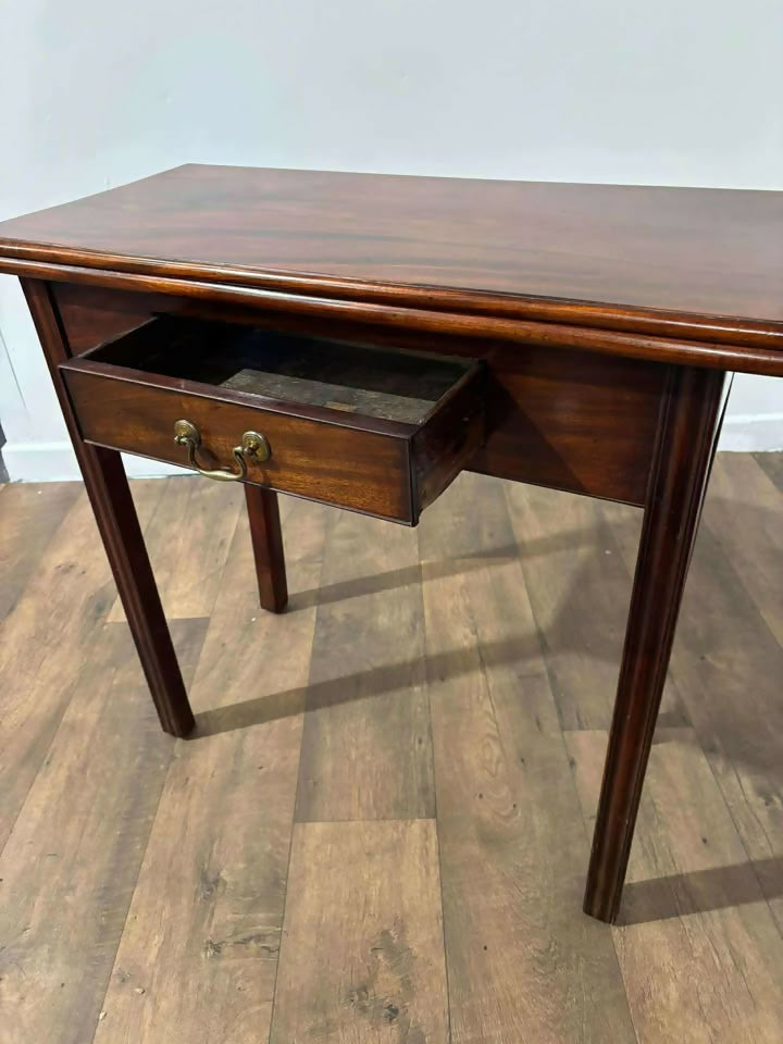 Edwardian Mahogany Tea Table