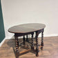 Vintage Dark Oak Gateleg Table 5