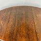 Vintage Oak Drop Leaf Table With Barley Twist Support