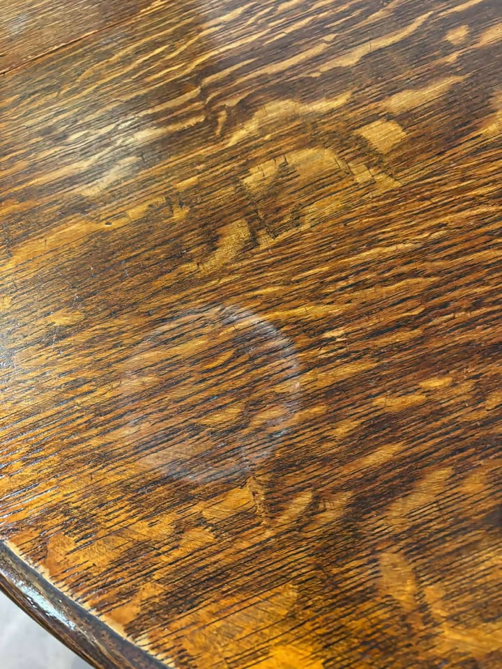 Oak Gateleg Dining Table On Barley Twist Supports