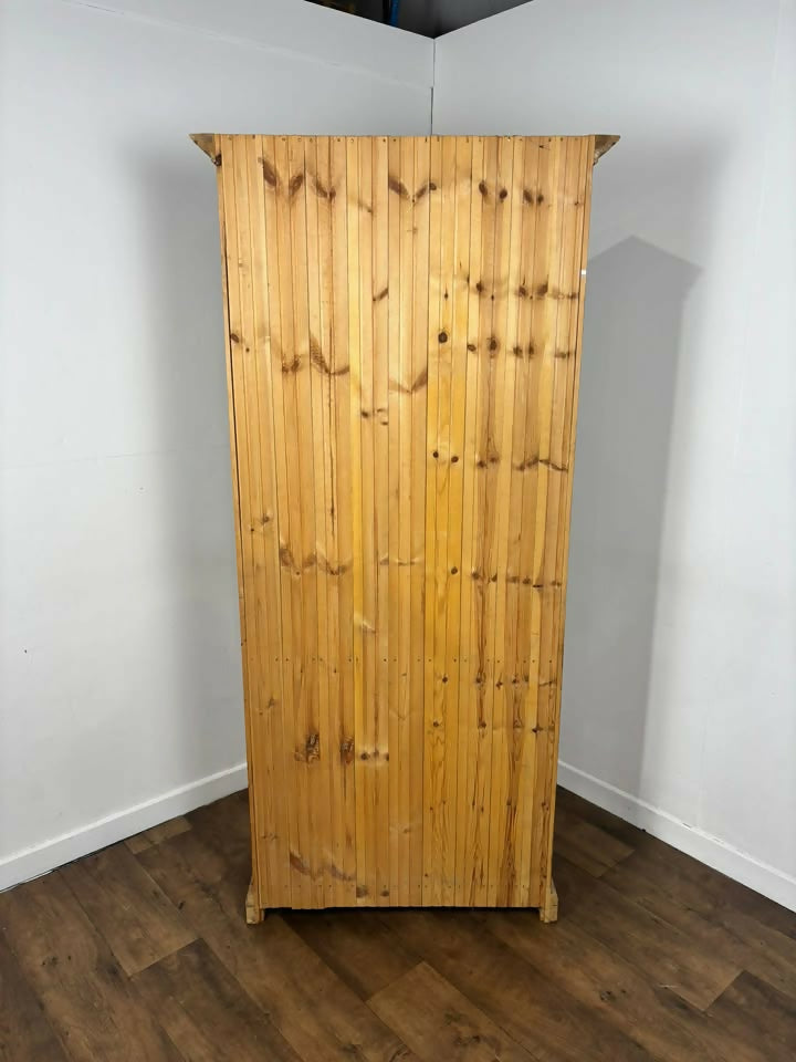 Modern Solid Pine Waxed Bookcase