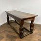 Antique Oak Refectory Table