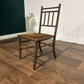 Victorian Mahogany Bobbin leg child's chairbb