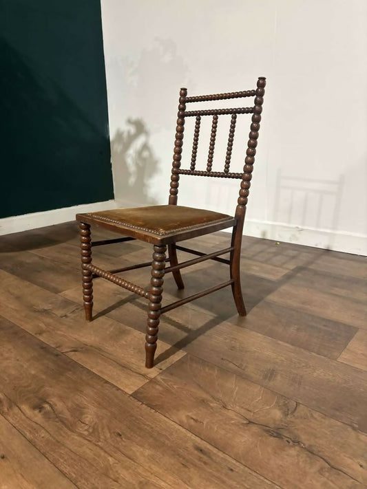 Victorian Mahogany Bobbin leg child's chairbb