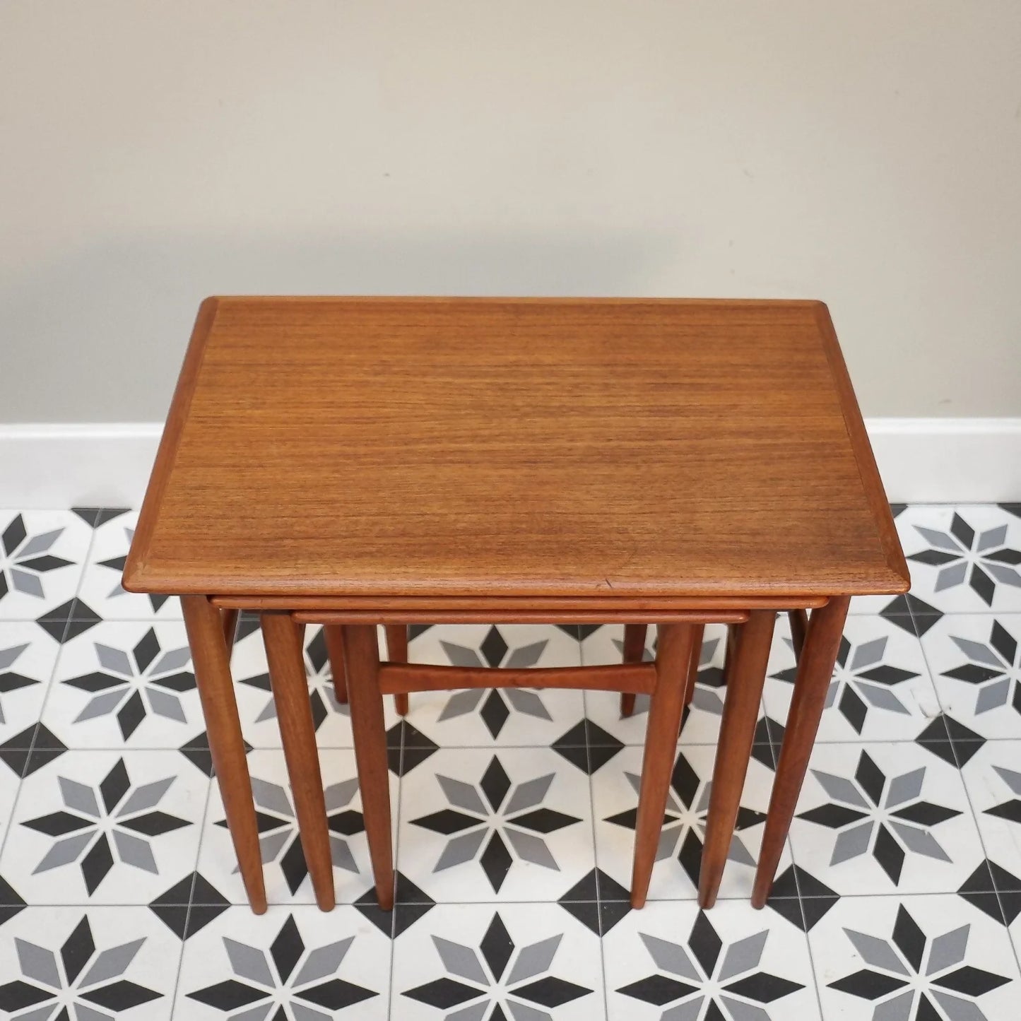 Kai Kristiansen Mimi set for Skovmand & Andersen Vintage Nest of Tables in Teak